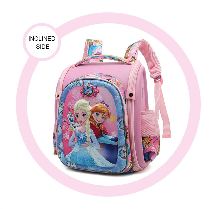 Simpatici sacchetti di scuola rosa per bambini